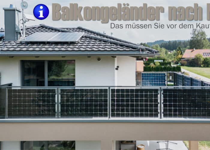 Balkongeländer nach maß
