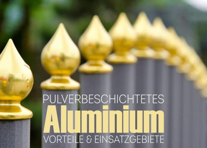 Pulverbeschichtetes Aluminium