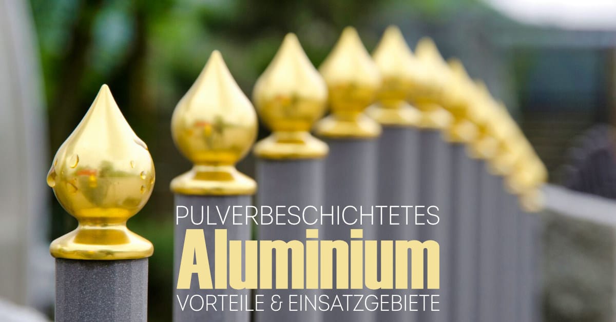 Pulverbeschichtetes Aluminium