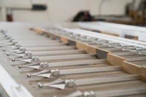 verschweißtes Geländer aus Alu