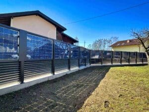 PV-Modul Zaun innen